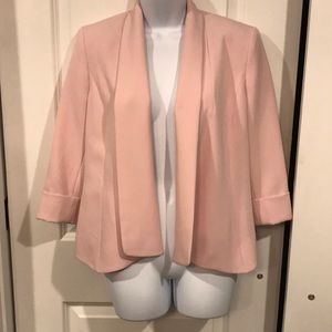 Kasper Blush pink, quarter sleeve, size 4 blazer